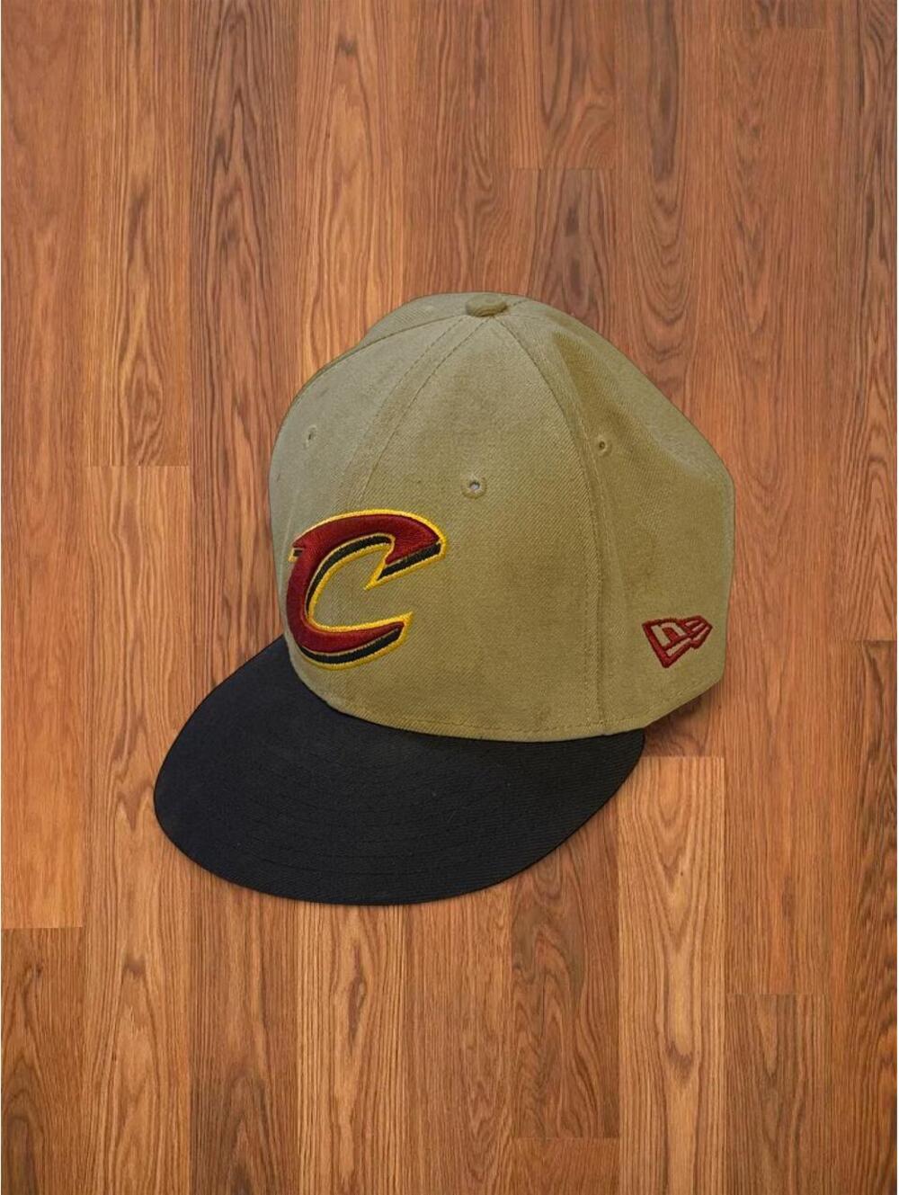 Cleveland Cavaliers New Era Men's Tan and Cream Hat